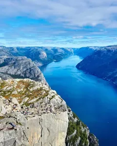 Sample photo of a fjord transformed with w_300,h_300,c_fit