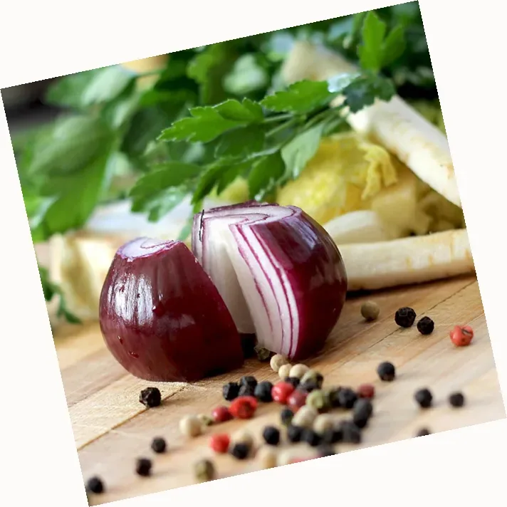 Rotate applied to the onion photo